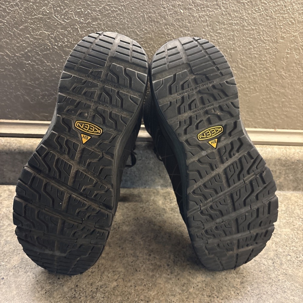 Keen MET MT EH Boots Black Work Boot Men's Size 8.5W ASTM F2413-18 F3445-21 - Picture 8 of 13